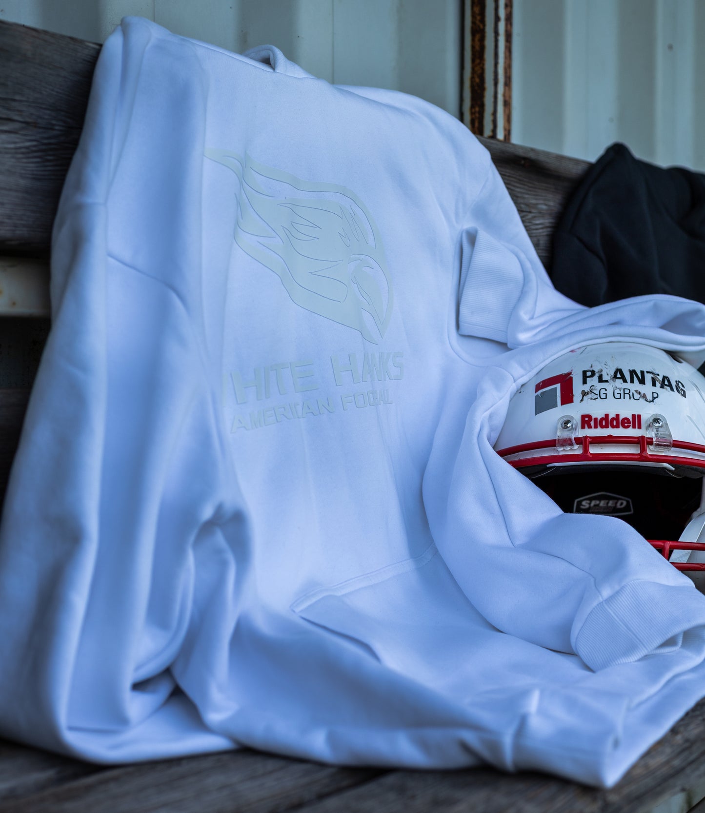 Hoodie White&White