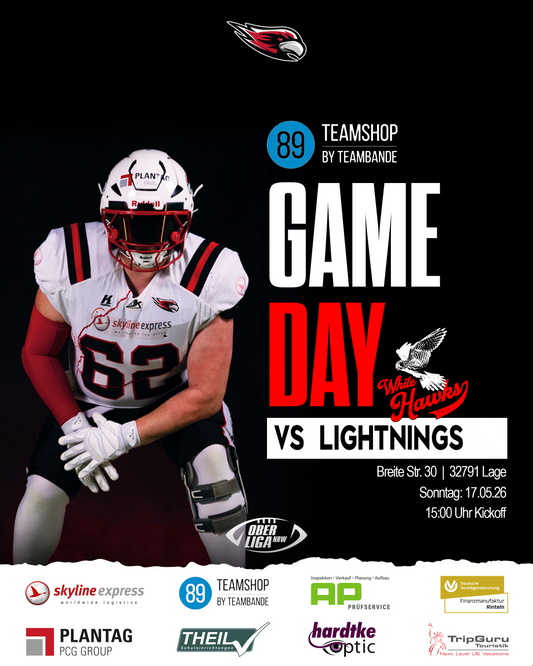 [17.05.2026] Teambande GAMEDAY vs Lüdenscheid Lightnings!